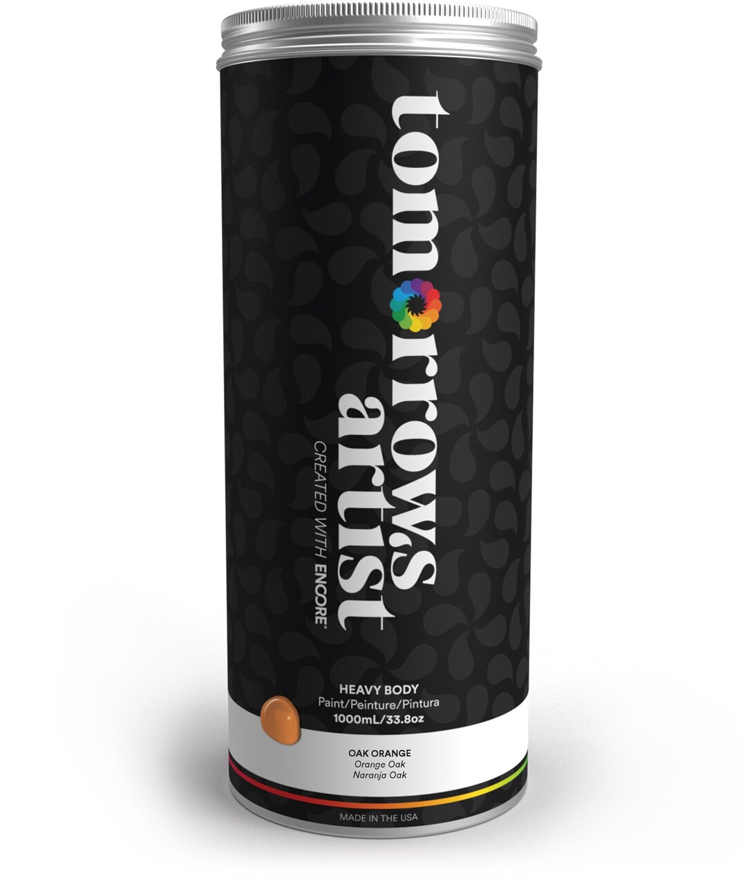 Tomorrows Artist: Heavy Body Eco-Friendly Sustainable Acrylic Art Paint 100ml/3.38oz, 250ml/8.45oz, 500ml/16.91oz, 1000ml/33.81oz
